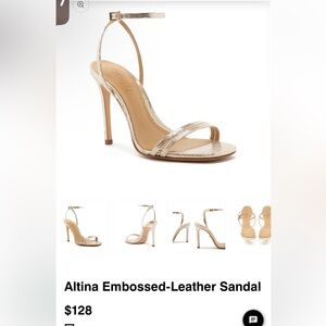 Schutz Rose-Gold Heels